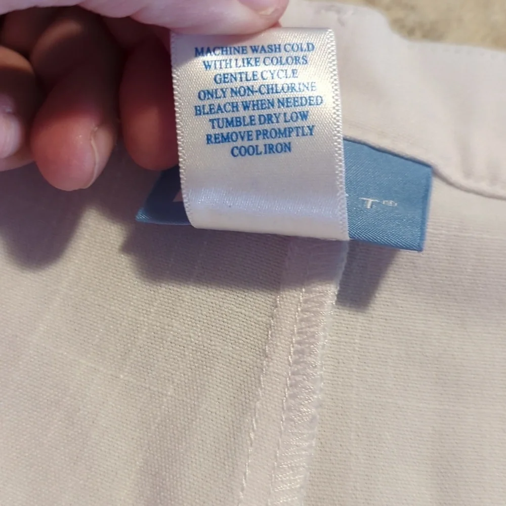 Koret White Pants Size 16 Work Or Summer Stretch - Picture 14 of 14